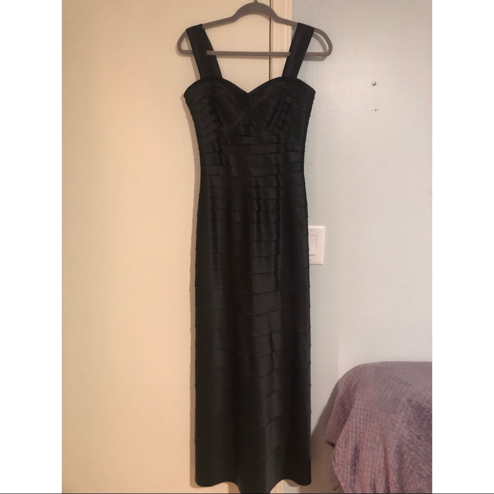 BCBG formal floor length dress